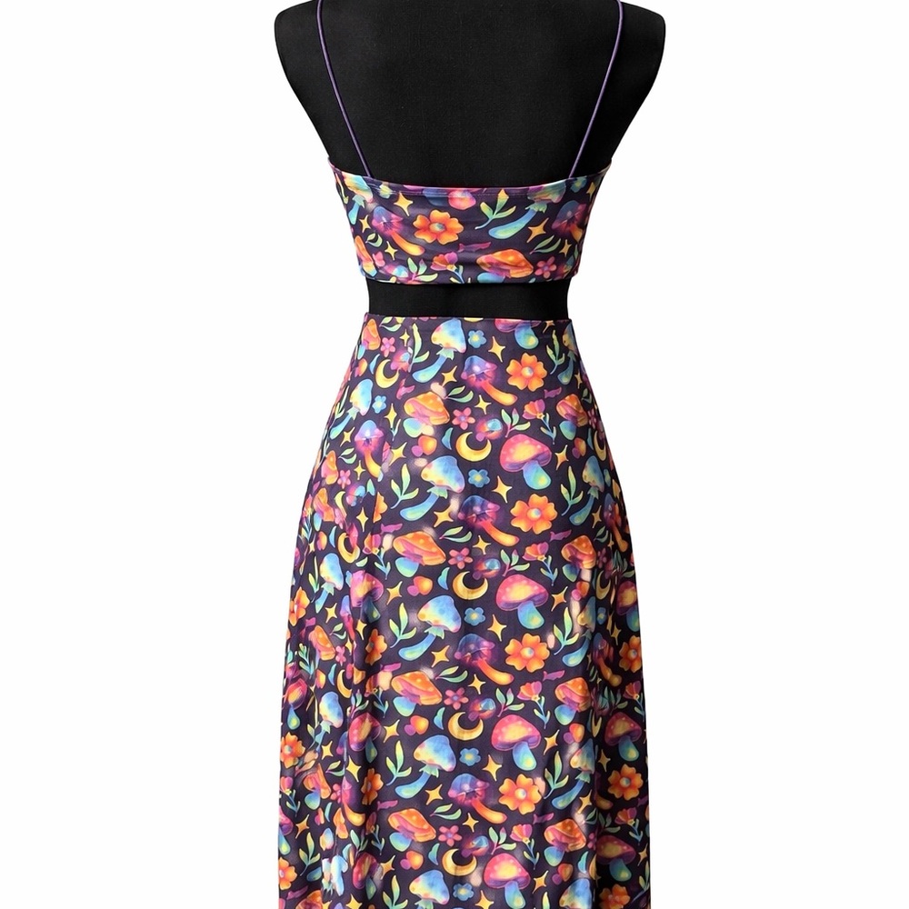 Colorful Mushroom & Celestial Two Piece Set - Picture 2 of 2